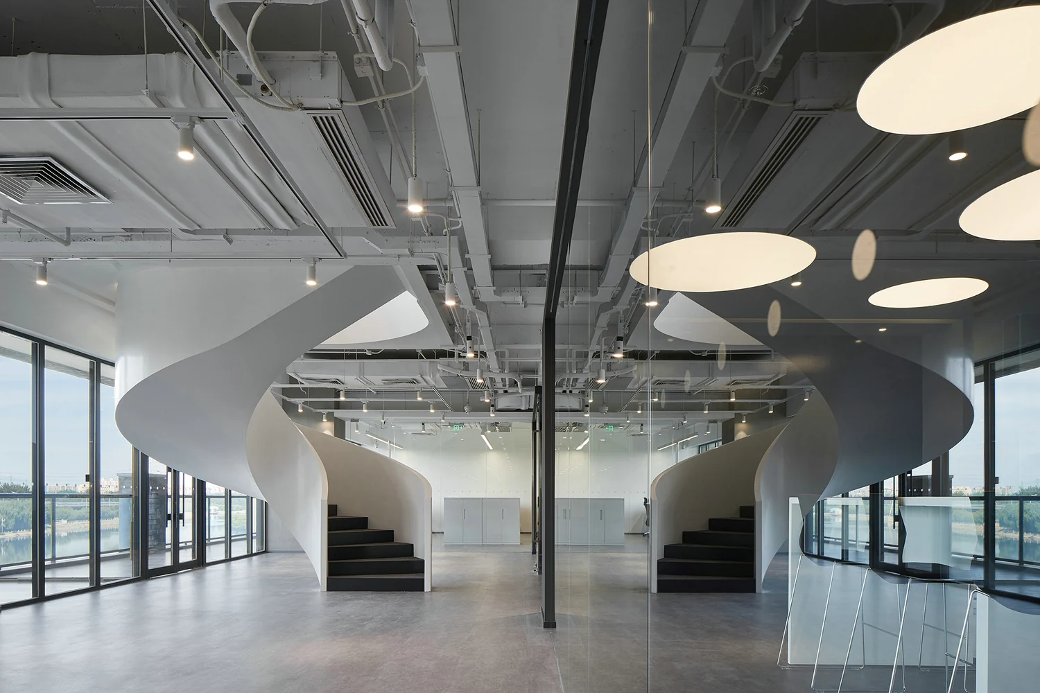 DayOne Legal Technology Workplace — Beijing workplace interior, view 2