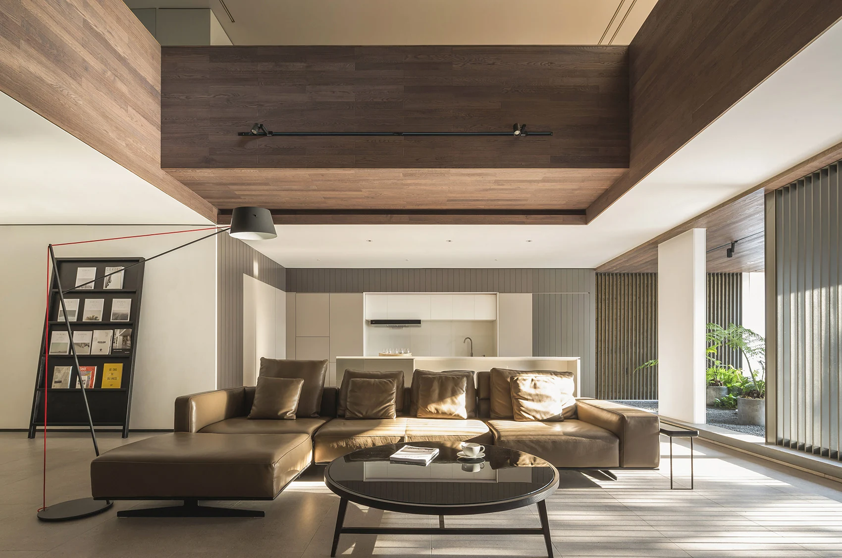 Foshan Courtyard Workplace — Foshan workplace interior, view 1