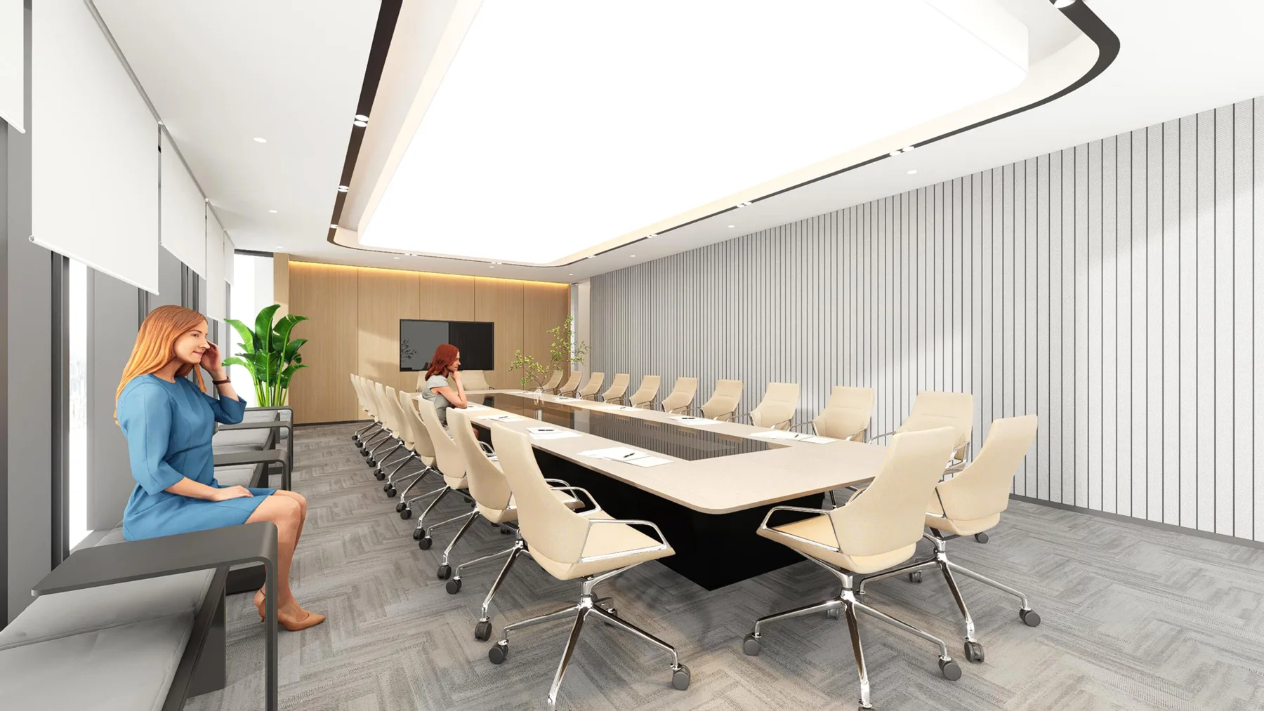 Boutique Finance Office — Singapore workplace interior, view 2