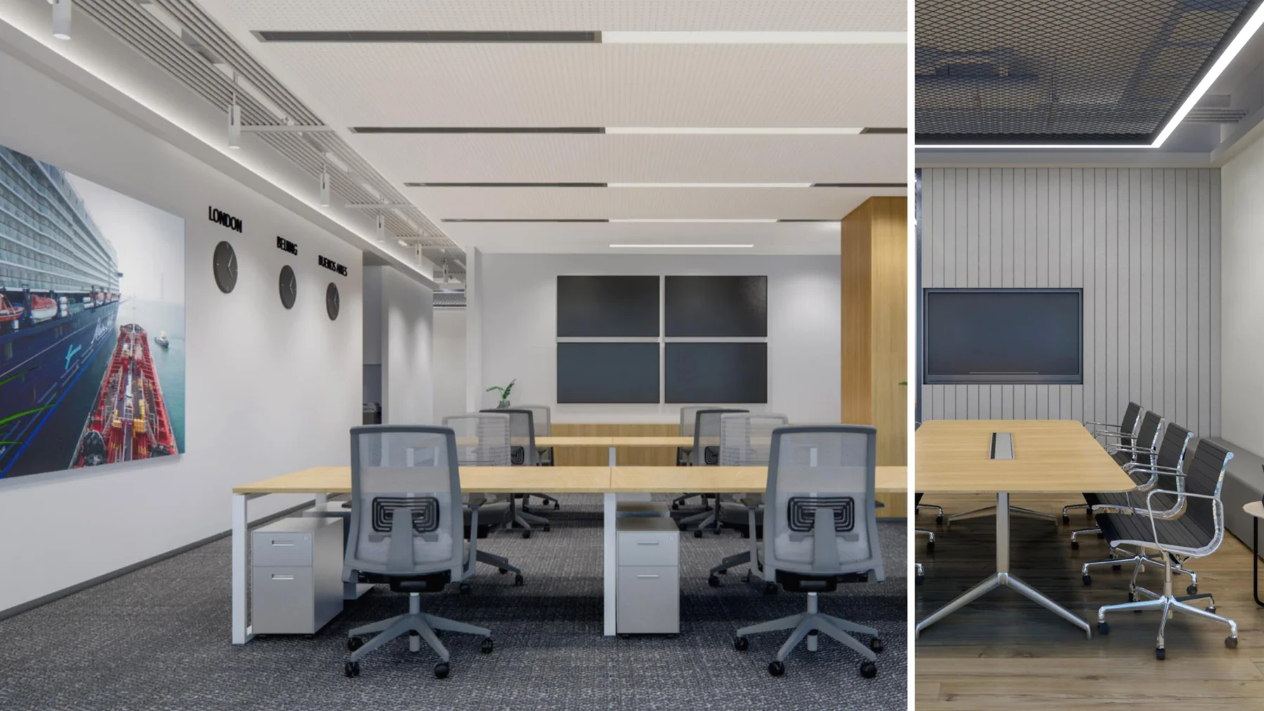 Global Maritime & Energy Trading Firm — Hong Kong workplace interior, view 2