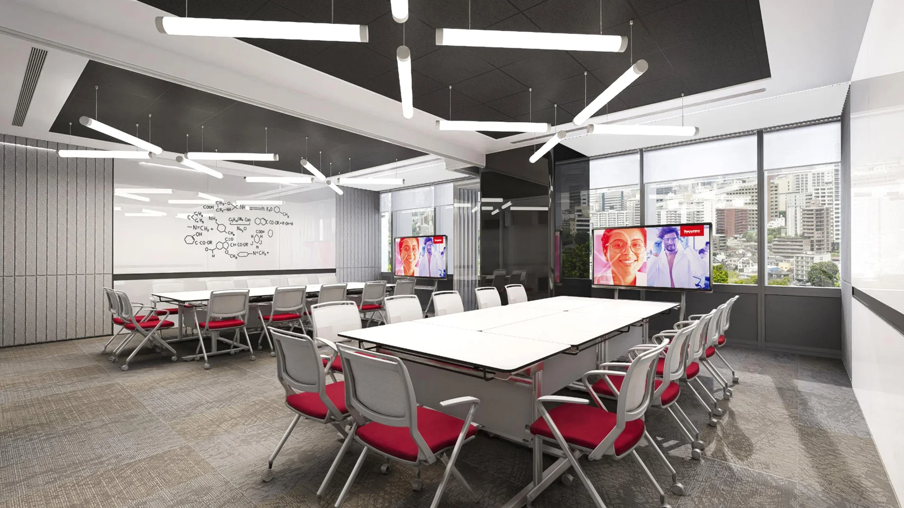 Innovation & Strategy Office — Macau workplace interior, view 3