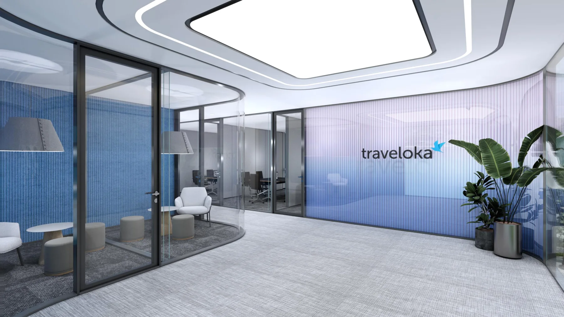 Innovative Tech Hub — Kuala Lumpur workplace interior, view 1