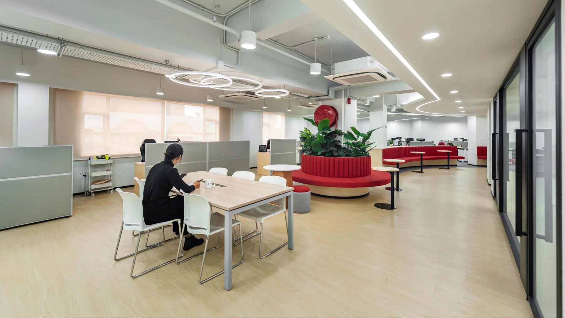 Sleek & Stylish Office Design — Jakarta workplace interior, view 3