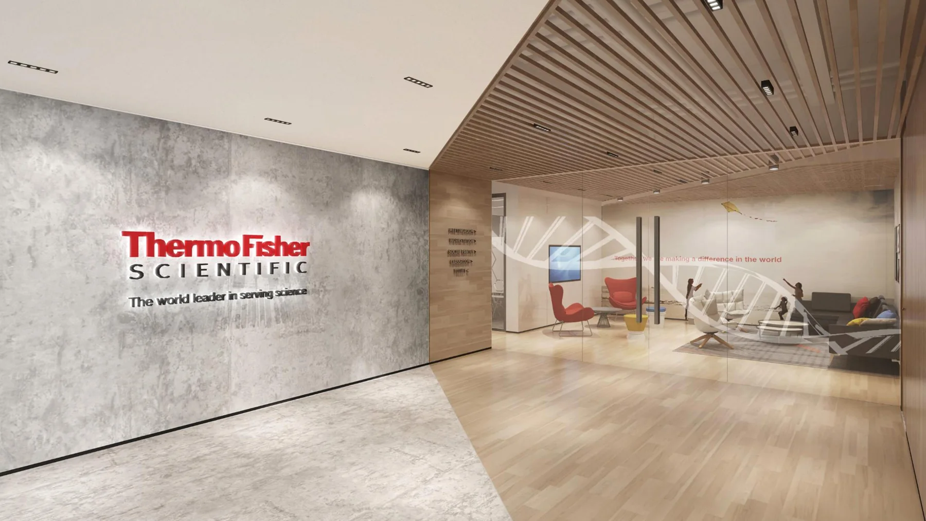 Wellness-Focused Medical Office — Jakarta workplace interior, view 1
